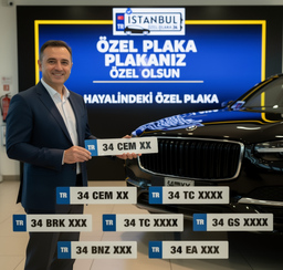 İstanbul Özel Plaka 34 logosu